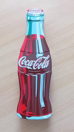 Plechová dóza coca cola,