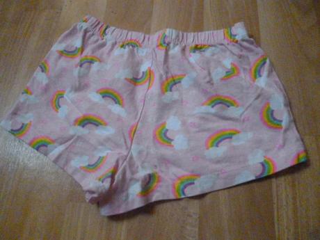 Duhové kratasy 3-4, primark,104