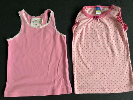 2 tilka / tricka bez rukavu topolino h&m 98/104, h&m,98