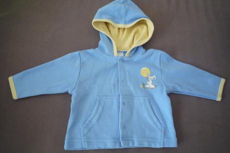 Bavlněný kabátek/mikina, 62