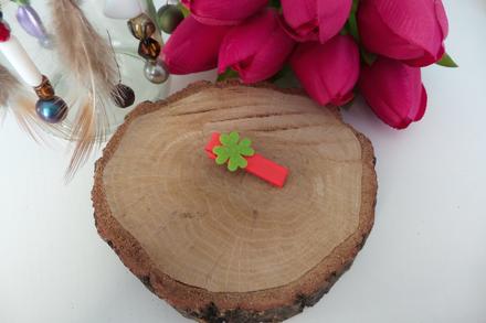 Sponka s čtyřlístkem,