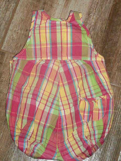 Letní plátěný overálek, h&m,62