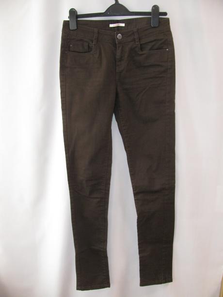 Elastické kalhoty,džíny,skiny, camaieu,34