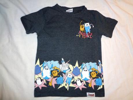 Super šedé melírované tričko, 134