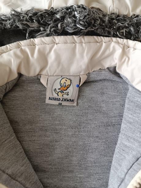 Dětská zimní bunda alfred, 68