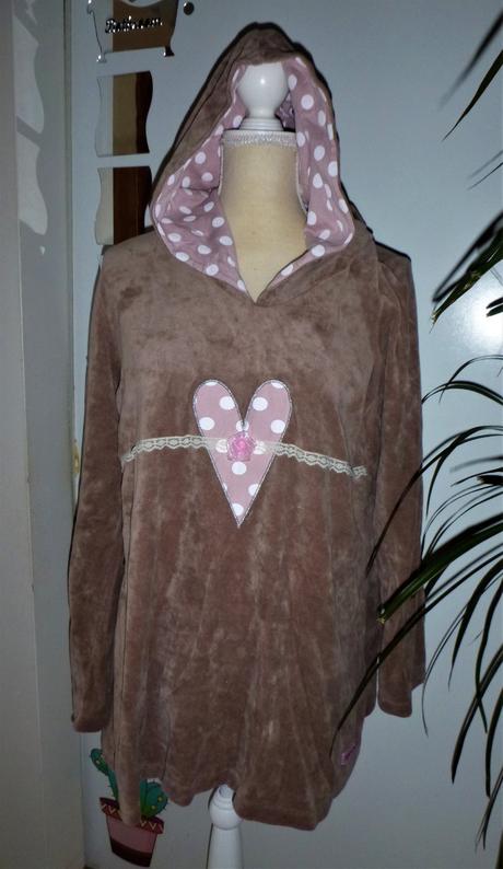 Mikina ve stylu provance - vel.l-xl, l