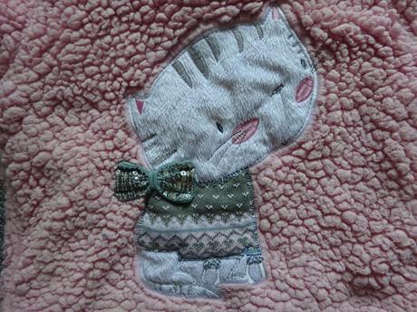 Mikina s kočičkou a kapucí, vel. 104, tu,104