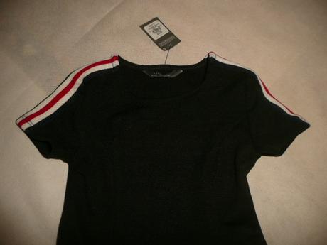 Šaty sportovní vel 122/128 s pruhem, primark,116 / 122