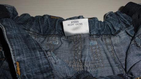 Riflová sukně next, next,134