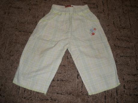 Plátěné kalhoty, wolf,80