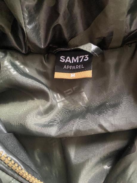 Krásná maskáčová bunda sam 73 velikost 38/m, sam73,38