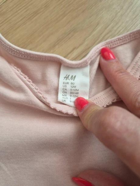 Letní body h&m, vel. 80, h&m,80
