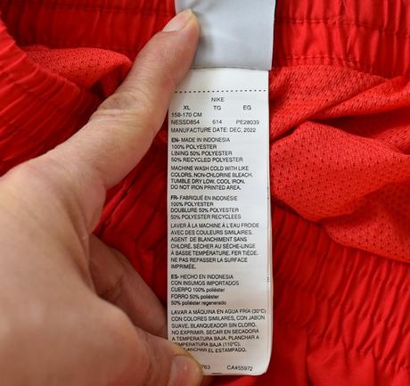 Koupací kraťasy vel. xl ( 158 - 170 cm), nike,158