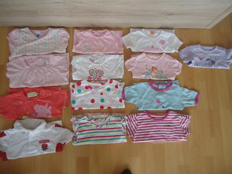 Mix triček s krátkým rukávem, cherokee,80