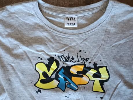 8x chlapecká trika s dlouhým rukávem, vel.158/164, 158