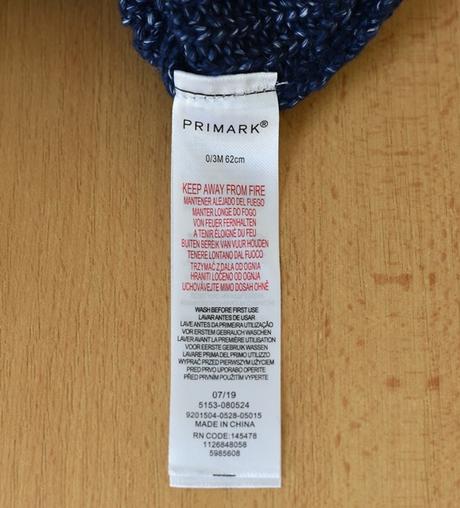 Svetr vel. 0 - 3 m, primark,62