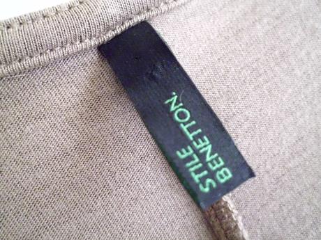 Top-tunika s-m, benetton,m