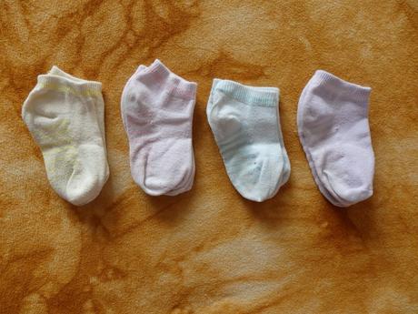 4x kotníkové ponožky 27-30, 27