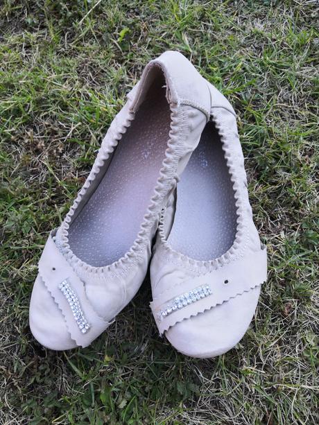 Béžové boty & balerinky giova vel. 34, 34