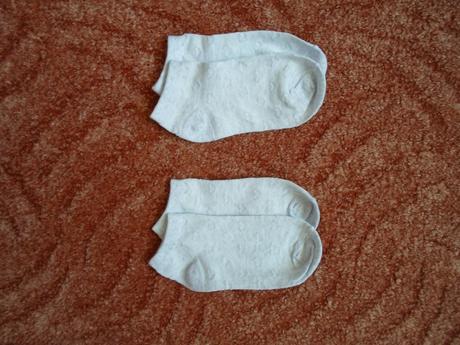 Šedé nízké kotníčkové ponožky 2 páry, 27