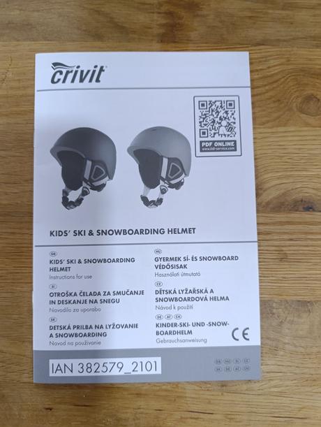 Lyžařska přilba crivit s/m, s