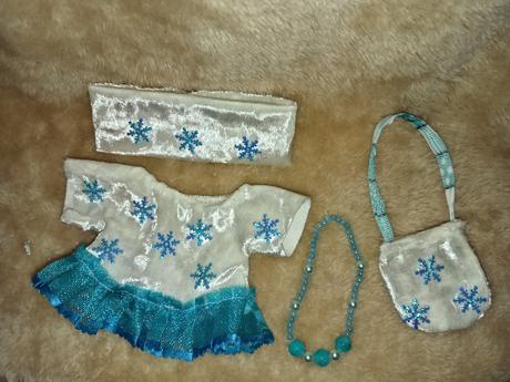 Sada k oblékání pro labubu - ledové království,