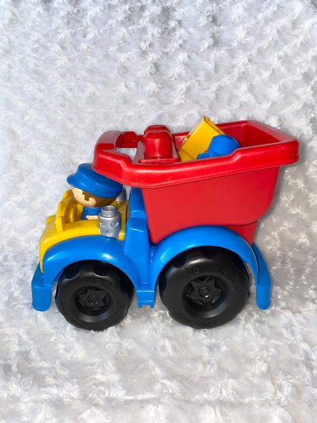 Plastové auto mega bloks, 