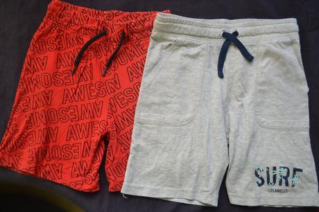 2x bavlněné kraťasy 104-110, h&m,104