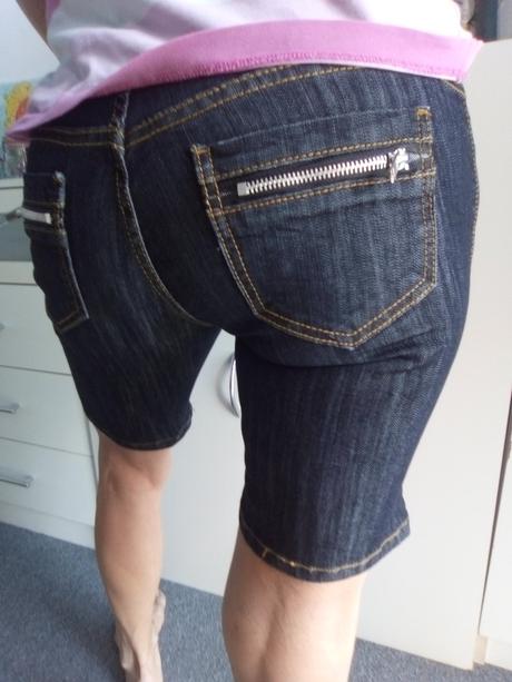 Šortky zn."gril vivi jeans" vel."m", m
