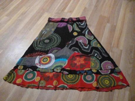 Krásná sukně desigual vel.xs pro maminy, desigual,xs