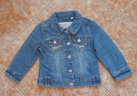 Dívčí riflová bundička vel.98, 98