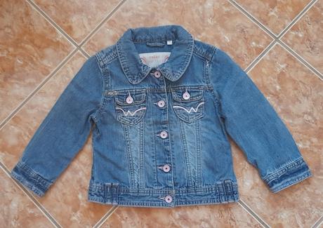Dívčí riflová bundička vel.98, 98