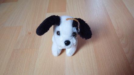 Plyšový pejsek - sedící, 