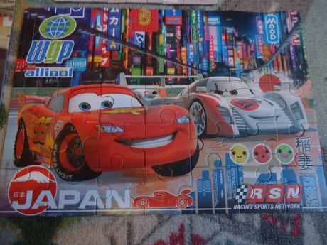 Sada puzzlí cars,