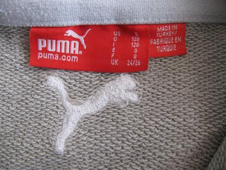 Mikinová vesta s kapucí, teplákovina puma/unisex, puma,128