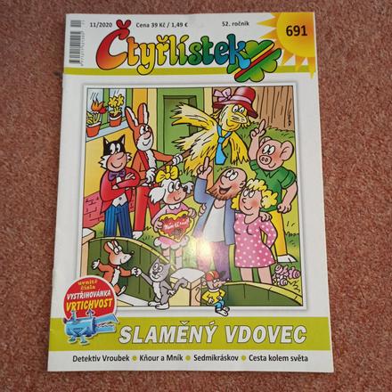 Časopis čtyřlístek 691,