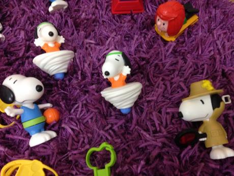 Figúrky z snoopy a charlie brown-peanuts vo filme, 