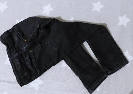 Riflíky denim vel.104/110, denim,104