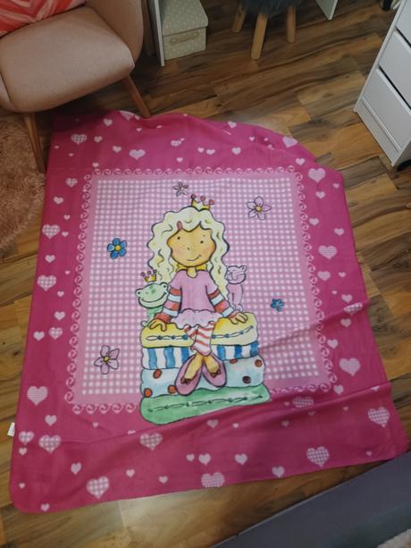 Fleesová velká deka s princeznou, 