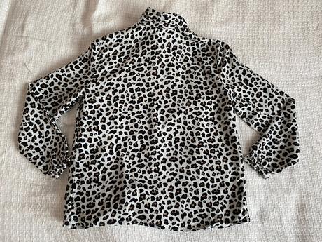 Košilová halenka zvířecí vzor vel. 122/6-7 let, 122