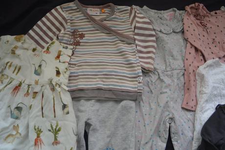 12 x dívčí oblečení,74/80,kalhoty,šaty,legíny.., 68–80