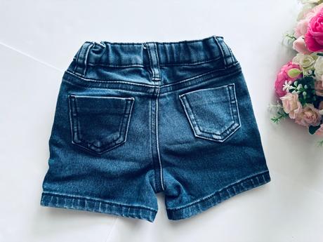 Kraťasy džínové - v.9/12 měsíců, marks & spencer,80