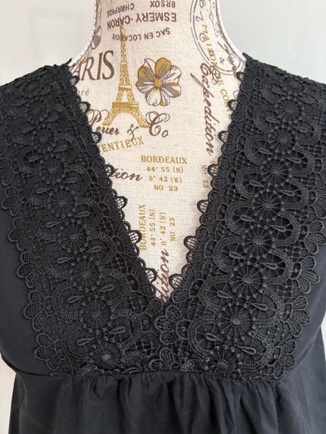 Těhotenská halenka černá s h&m mama, h&m,s