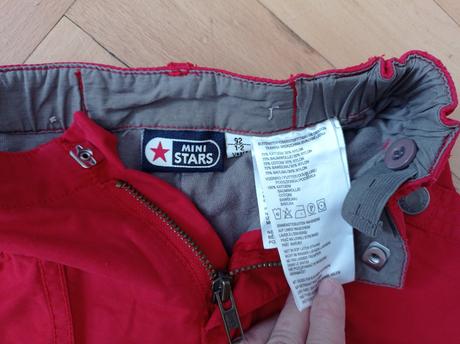 Kalhoty podšité bavlnou 92, 92