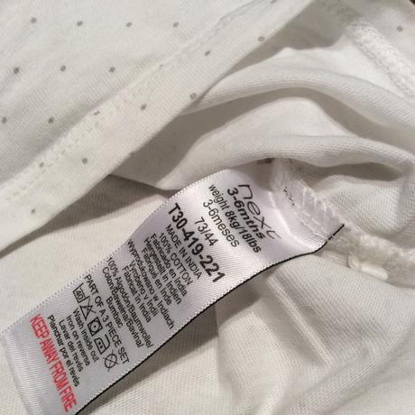 Bavlněné tričko se zvířátky zn. next, next,68