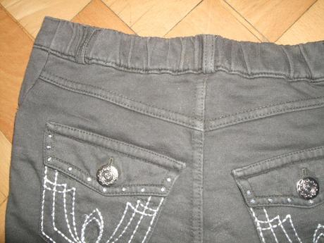 Bavlněné skinny kalhoty zn. b.p.c., bonprix,110