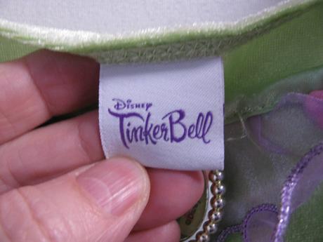 Karnevalový kostým-šaty víla tinker bell,
