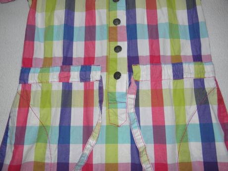 Letní sportovní plátěné šaty zn. loap vel.146/152, loap,146