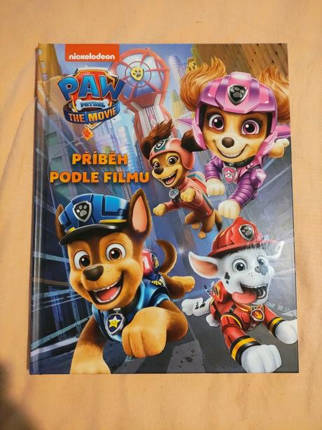 Knížka paw patrol, 