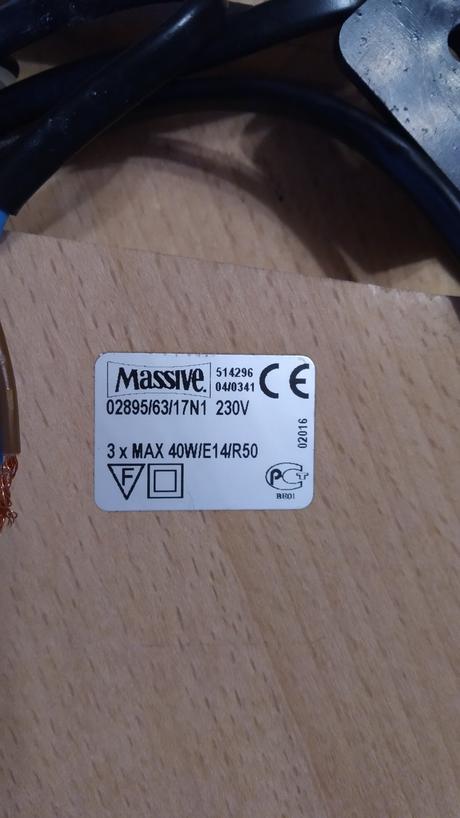 Stropní bodové světlo massive, 